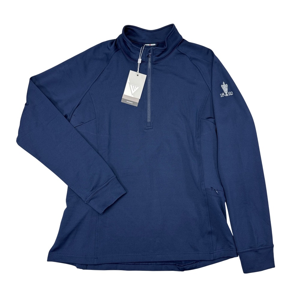 Greenwich Country Club Levelwear Essence Golf Pullover Mens Large Navy Blue NEW